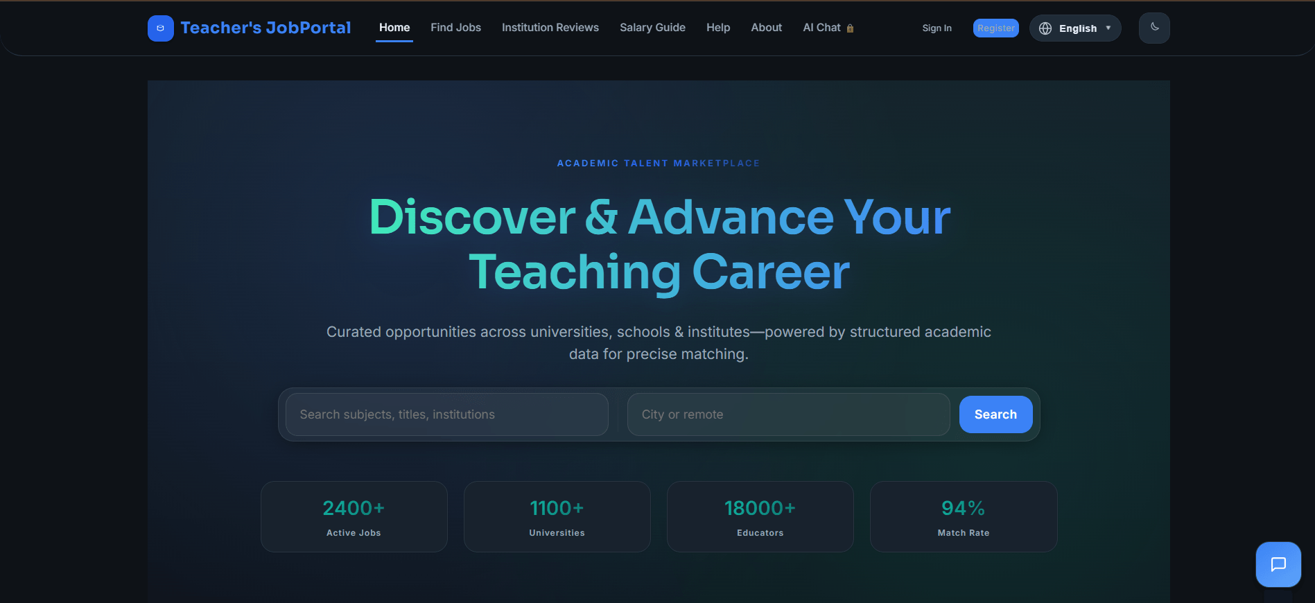 Teacher Job Portal